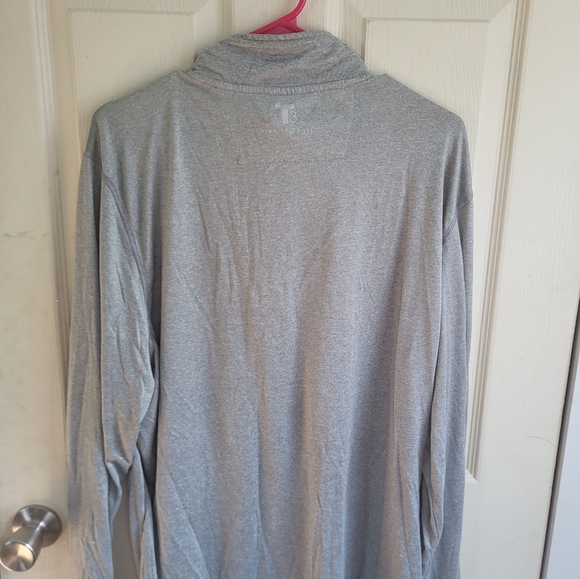 Southern Tide T3 Mens Grey 1/4 Zip Pullover Large - Picture 4 of 5